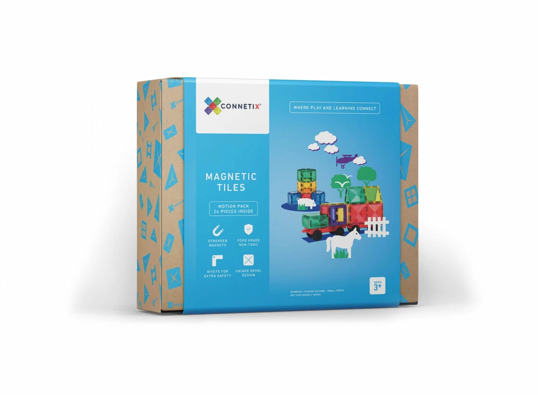 Connetix Tiles CONNETIX - 24 Piece Motion Pack