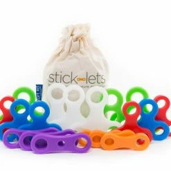 STICK-LETS 18-Piece Mega Fort Set Educational Resources