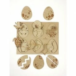 Educational Resources STUKA PUKA - Egg On Wooden Puzzle