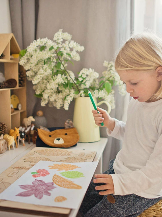 Educational Resources STUKA PUKA - What Have Fallen From The Tree? Wooden Puzzle