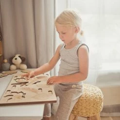 Educational Resources STUKA PUKA - What Have Fallen From The Tree? Wooden Puzzle