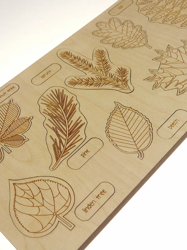 Educational Resources STUKA PUKA - What Have Fallen From The Tree? Wooden Puzzle