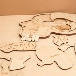 Educational Resources STUKA PUKA - Use Your Head! Wooden Puzzle